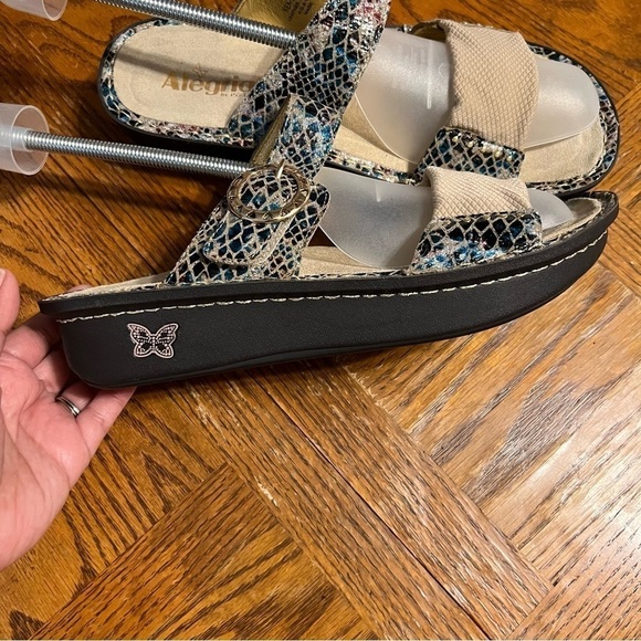 Alegria Keara Fawn Fancy Slide Sandal Sz EU 41 or US 10.5-11 Comfort Shoe - Picture 4 of 12